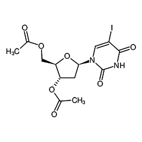 ((2R,3S,5R)-3-乙酰氧基-5-(5-碘-2,4-二氧代-3,4-二氢嘧啶-1(2H)-基)四氢呋喃-2-基)甲基 乙酸酯