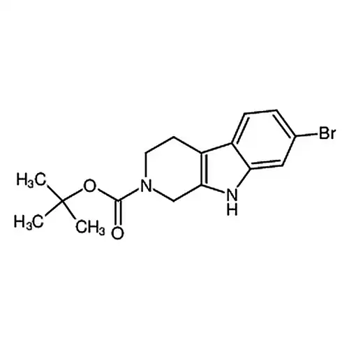 2H-吡啶并[3，4-b]吲哚-2-羧酸，7-溴-1，3，4，9-四氢-，1，1-二甲基乙酯
