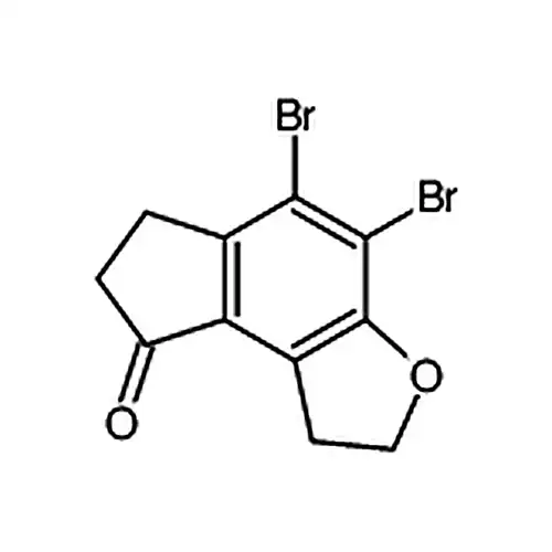 4，5-二溴-6，7-二氢-1H-茚并[5，4-b]呋喃-8(2H)-酮