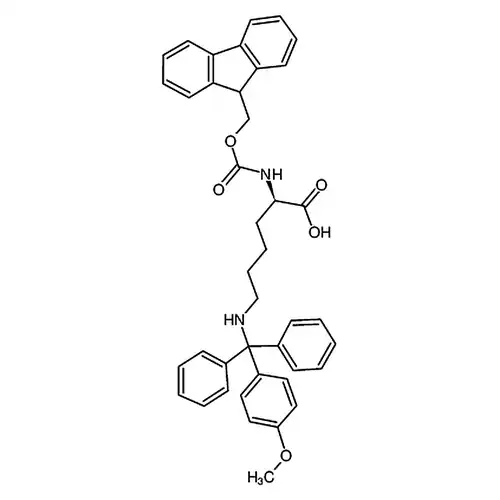 N-Fmoc-N'-(4-甲基三苯甲基)-D-赖氨酸