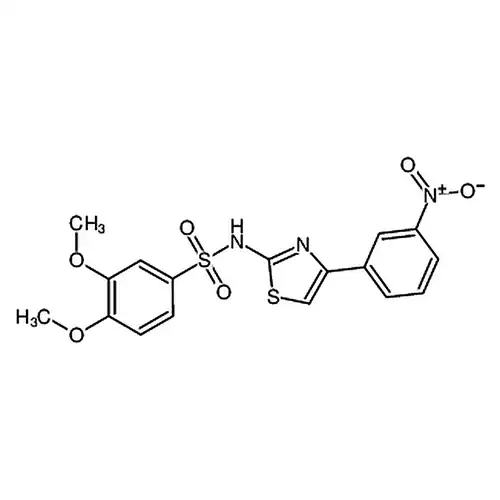 3,4-二甲氧基-N-(4-(3-硝基苯基)噻唑-2-基)苯磺酰胺
