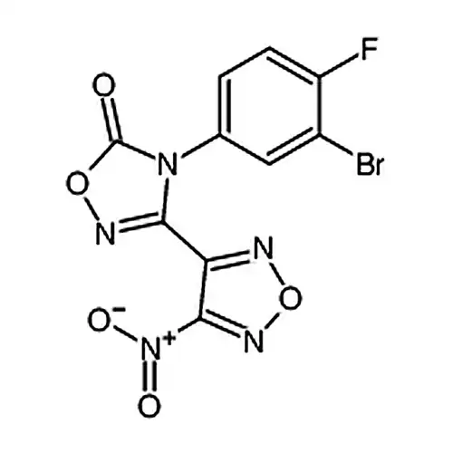 3-(4-硝基-1，2，5-噁二唑-3-基)-4-(3-溴-4-氟苯基)-1，2，4-噁二唑-5(4H)-酮