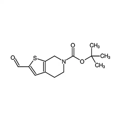 2-甲酰基-4，5-二氢噻吩并[2，3-c]吡啶-6(7H)-羧酸叔丁酯