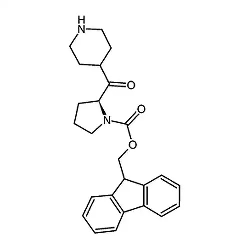 (S)-1-(1-(((9H-芴-9-基)甲氧基)羰基)哌啶-4-基)吡咯烷-2-羧酸
