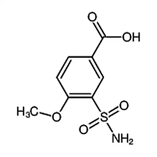4-甲氧基-3-氨磺酰基苯甲酸
