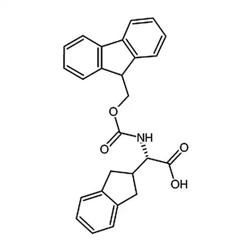 (S)-2-((((9H--芴-9-基)甲氧基)羰基)氨基)-2-(2,3-二氢-1H-茚-2-基)乙酸