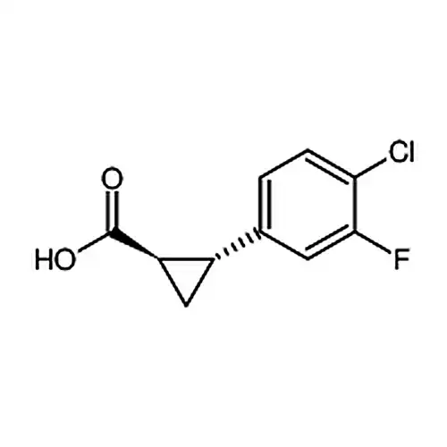 2-（4-氯-3-氟苯基）环丙烷-1-羧酸