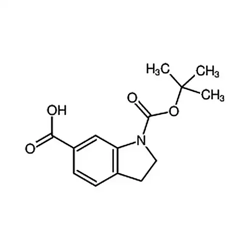 1-(叔丁氧羰基)二氢吲哚-6-羧酸