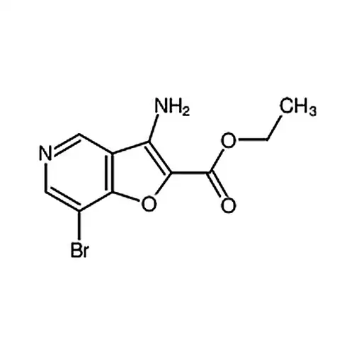 3-氨基-7-溴呋喃并[3,2-c]吡啶-2-甲酸乙酯