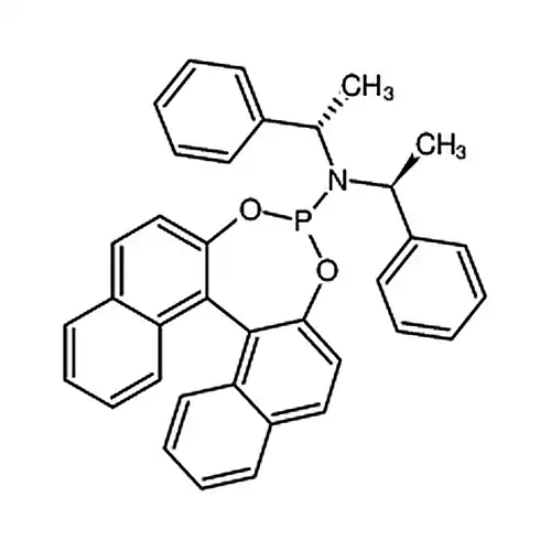 (11BR)-N,N-双[(S)-1-苯基乙基]-联萘并[2,1-D:1',2'-F][1,3,2]二膦氧杂-4-胺
