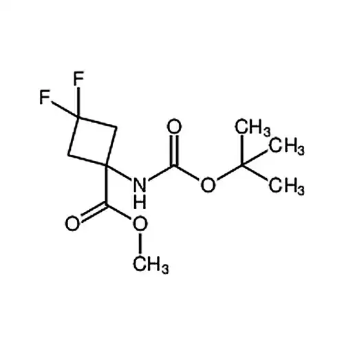 1-{[(叔丁氧基)羰基]氨基}-3，3-二氟环丁烷-1-羧酸甲酯