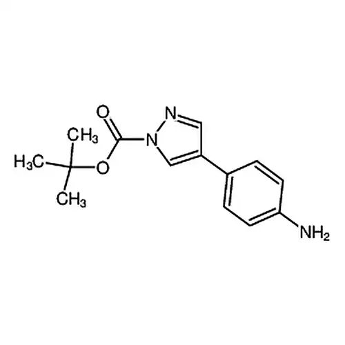 tert-butyl 4-(4-aminophenyl)-1H-pyrazole-1-carboxylate