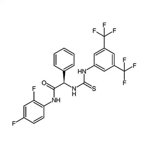 (R)-2-(3-(3,5-双(三氟甲基)苯基)硫脲基)-N-(2,4-二氟苯基)-2-苯基乙酰胺