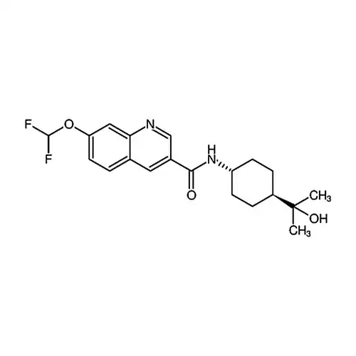 7-(二氟甲氧基)-N-(trans-4-(2-羟丙基-2-环己基)喹啉-3-甲酰胺