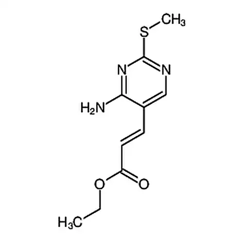 3-(4-氨基-2-(甲硫基)嘧啶-5-基)丙烯酸乙酯