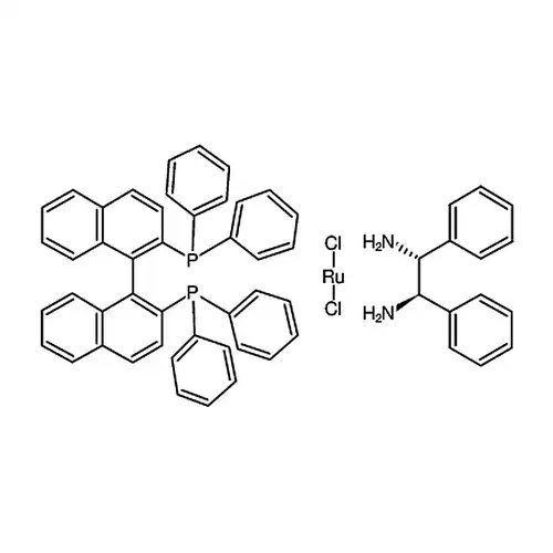 二氯[(R)-(+)-2,2''-二(二苯基膦)-1,1''-联萘基][(1R,2R)-(+)-1,2-二苯基乙二胺)钌(II)