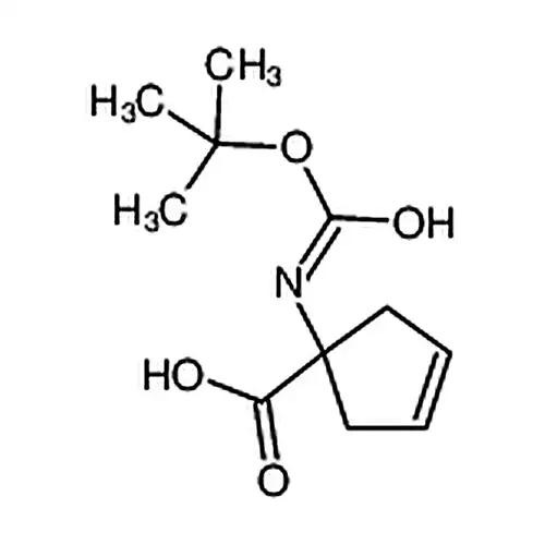 1-((叔丁氧羰基)氨基)环戊-3-烯羧酸