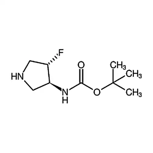 ((3S，4S)-4-氟吡咯烷-3-基)氨基甲酸叔丁酯