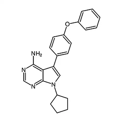 7-环戊基-5-(4-苯氧基苯基)-7H-吡咯并[2,3-d]嘧啶-4-胺