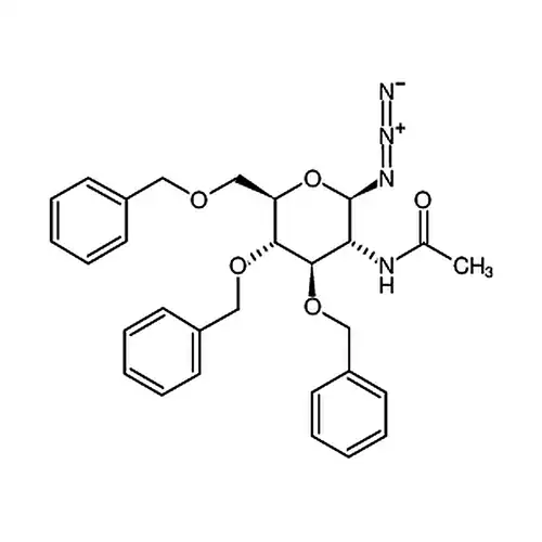 2-乙酰氨基-3,4,6-三-O-苄基-2-脱氧-&beta;-D-吡喃葡萄糖酰基叠氮化物