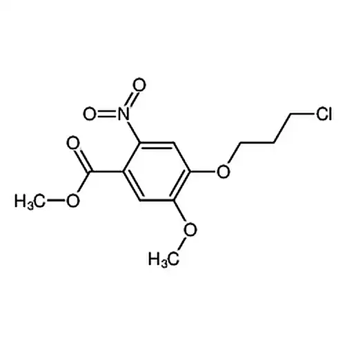 4-(3-氯丙氧基)-5-甲氧基-2-硝基苯甲酸甲酯