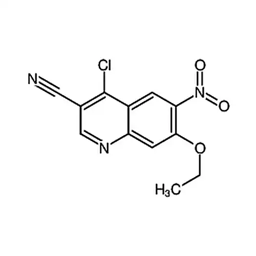 4-氯-3-氰基-7-乙氧基-6-硝基喹啉
