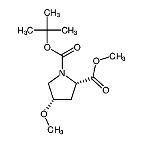 (2S,4S)-1-叔丁基 2-甲基 4-甲氧基吡咯烷-1,2-二羧酸酯
