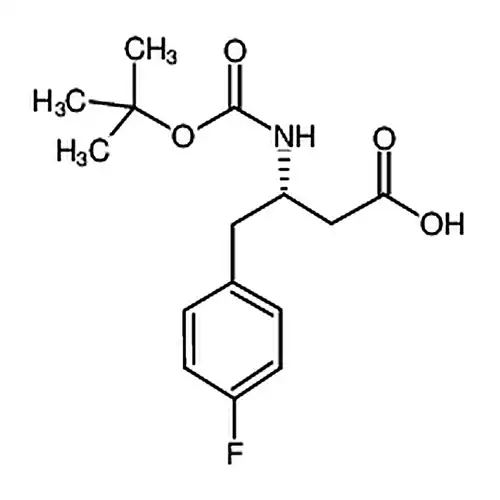 (S)-3-((叔丁氧羰基)氨基)-4-(4-氟苯基)丁酸