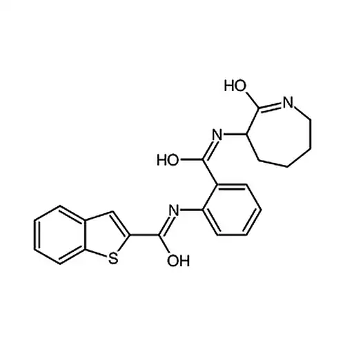 N-(2-((2-氧代氮杂环庚烷-3-基)氨甲酰)苯基)苯并噻吩-2-甲酰胺