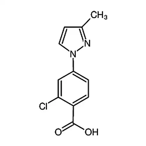 2-氯-4-(3-甲基-1H-吡唑-1-基)苯甲酸