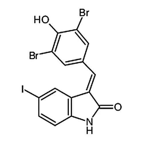 3-(3,5-二溴-4-羟基苯亚甲基)-5-碘-1,3-二氢吲哚-2-酮