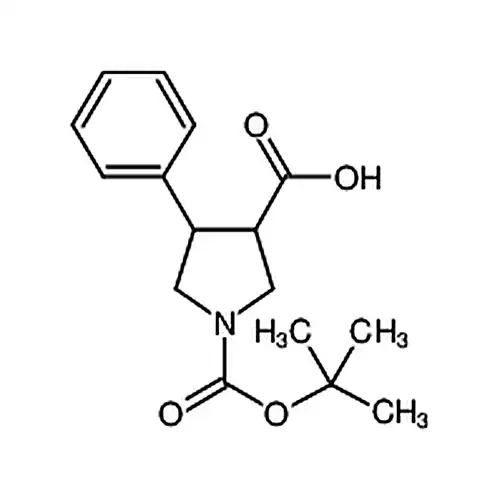 反式-1-(叔丁氧基羰基)-4-苯基吡咯烷-3-羧酸