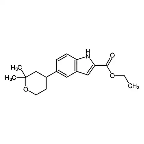 5-(2， 2-二甲基四氢-2H-吡喃-4-基)-1H-吲哚-2-羧酸乙酯