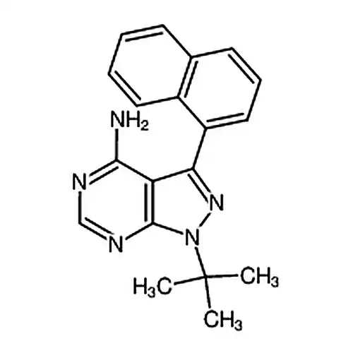 1-(叔丁基)-3-(萘-1-基)-1H-吡唑[3,4-d]嘧啶-4-胺