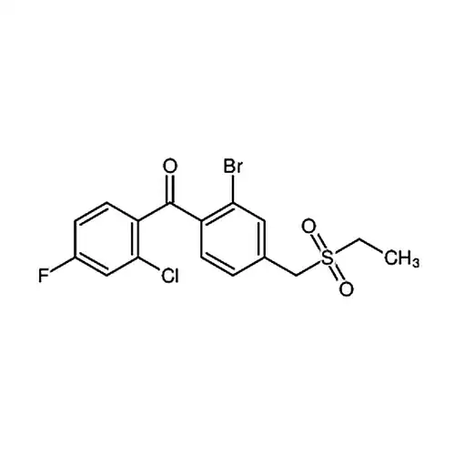 [2-溴-4-[(乙磺酰基)甲基]苯基](2-氯-4-氟苯基)甲酮