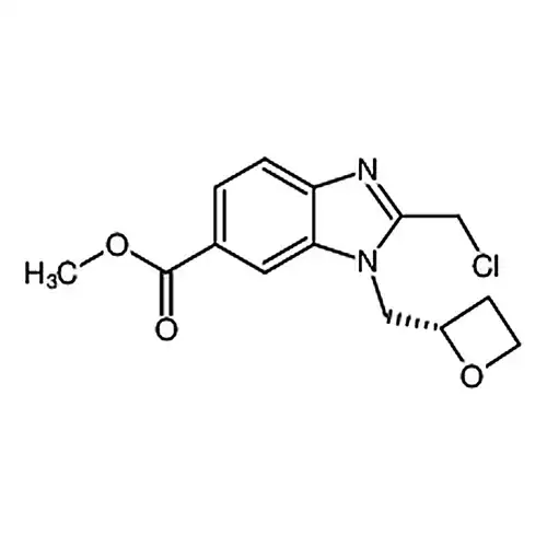 (S)-2-(氯甲基)-1-(2-氧杂环丁基甲基)-1H-苯并[d]咪唑-6-甲酸甲酯