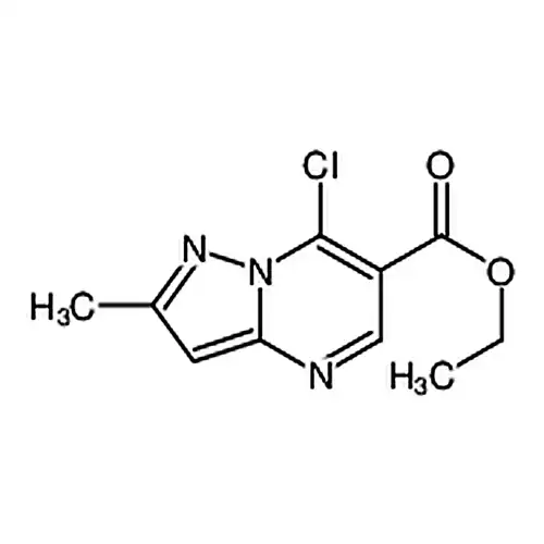 7-氯-2-甲基吡唑并[1，5-a]嘧啶-6-羧酸乙酯