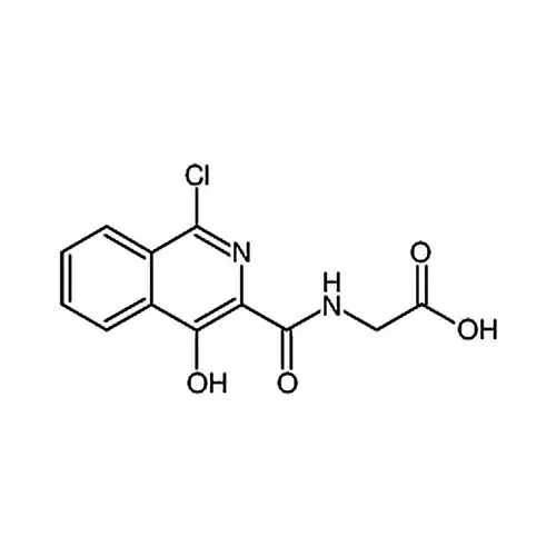 2-(1-氯-4-羟基异喹啉-3-甲酰胺)乙酸