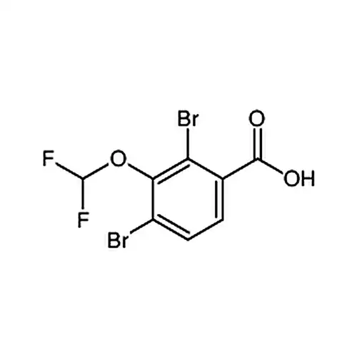 2，4-二溴-3-(二氟甲氧基)苯甲酸