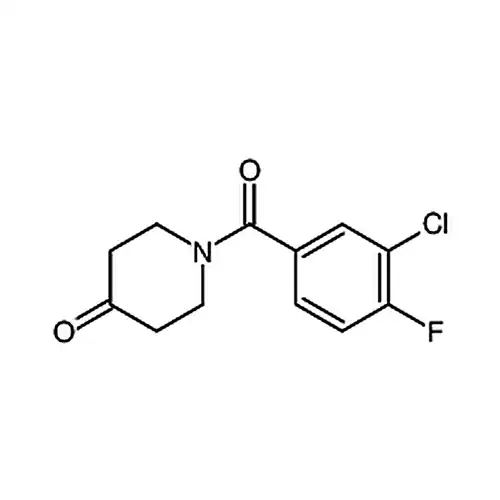 1-(3-氯-4-氟苯甲酰基)哌啶-4-酮