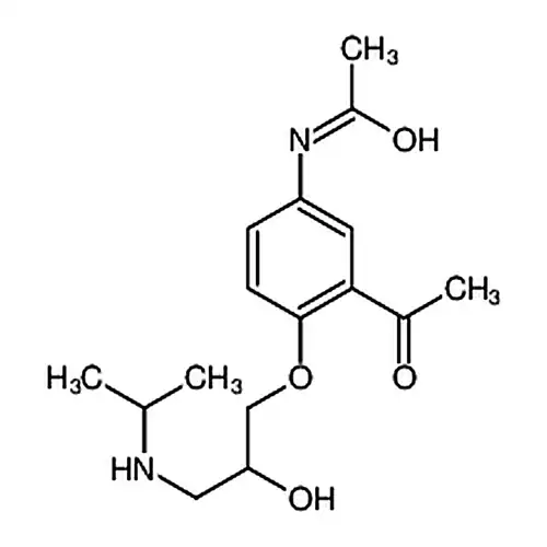 N-(3-乙酰基-4-(2-羟基-3-(异丙基氨基)丙氧基)苯基)乙酰胺