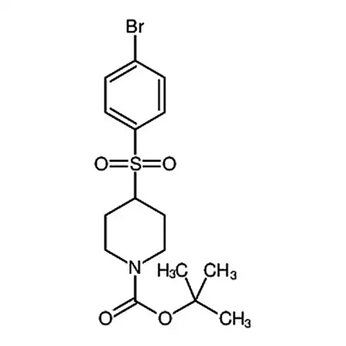 4-(4-溴-苯磺酰基)-哌啶-1-羧酸叔丁酯