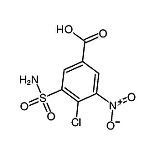 4-氯-3-硝基-5-氨磺酰基苯甲酸