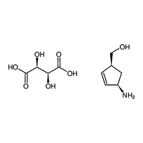 ((1S，4R)-4-氨基环戊-2-烯-1-基)甲醇(2S，3S)-2，3-二羟基琥珀酸盐