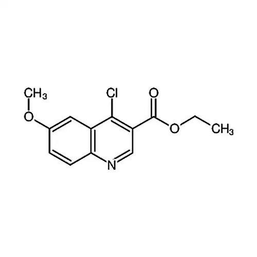 4-氯-6-甲氧基喹啉-3-甲酸乙酯