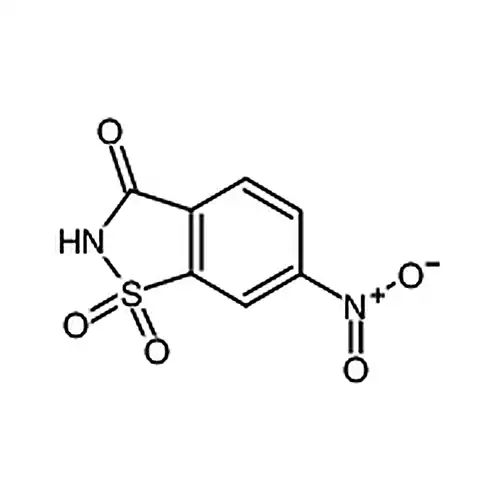 6-硝基-1，2-苯并异噻唑啉-3-酮1，1-二氧化物