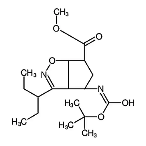 (3aR,4R,6S,6aS)-4-[叔丁氧羰基氨基]-3-(1-乙基丙基)-3a,5,6,6a-四氢-4H-环戊并[d]异恶唑-6-羧酸甲酯