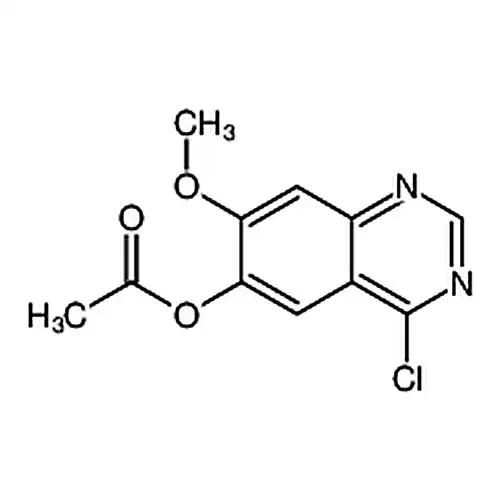 6-乙酰氧基-4-氯-7-甲氧基喹唑啉