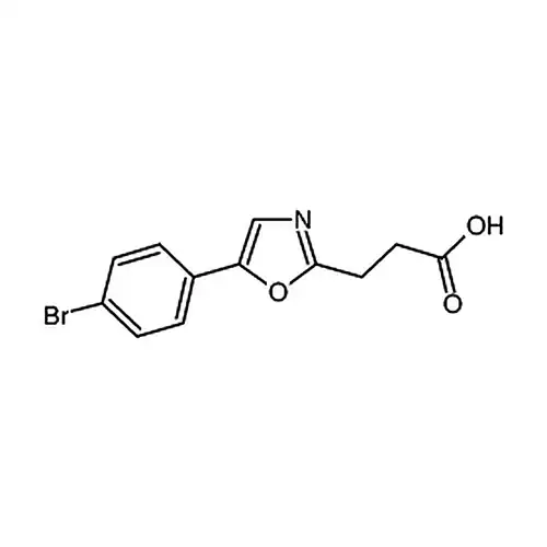 5-(4-溴苯基)噁唑-2-丙酸