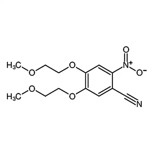 4,5-双(2-甲氧基乙氧基)-2-硝基苯甲腈
